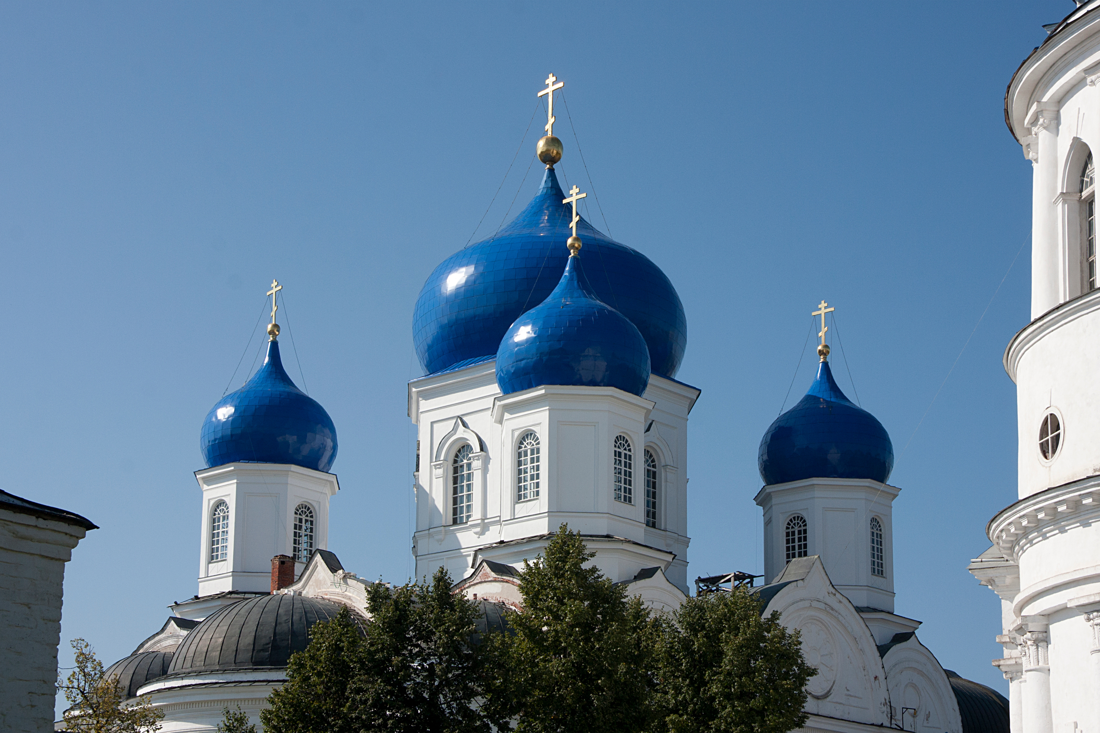 Decorative image representing an Orthodox church or iconography